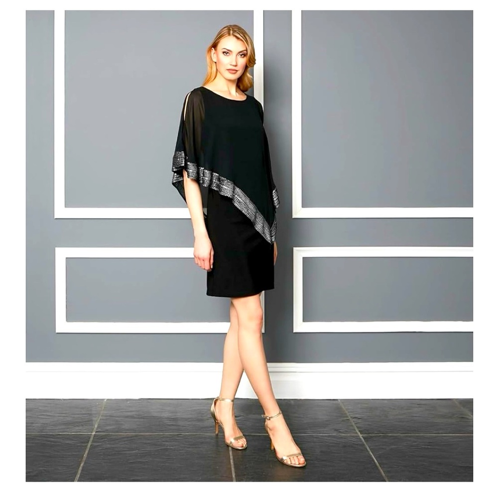 SLNY NWT 6 black dress